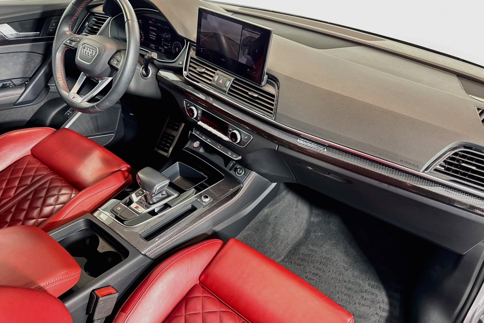 Used 2023 Red Audi Premium Plus image 28