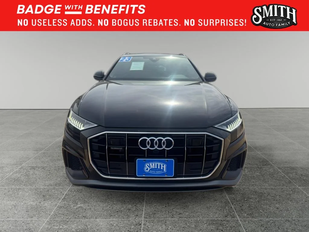 Used 2023 Mythos Black Metallic Audi Premium Plus image 3