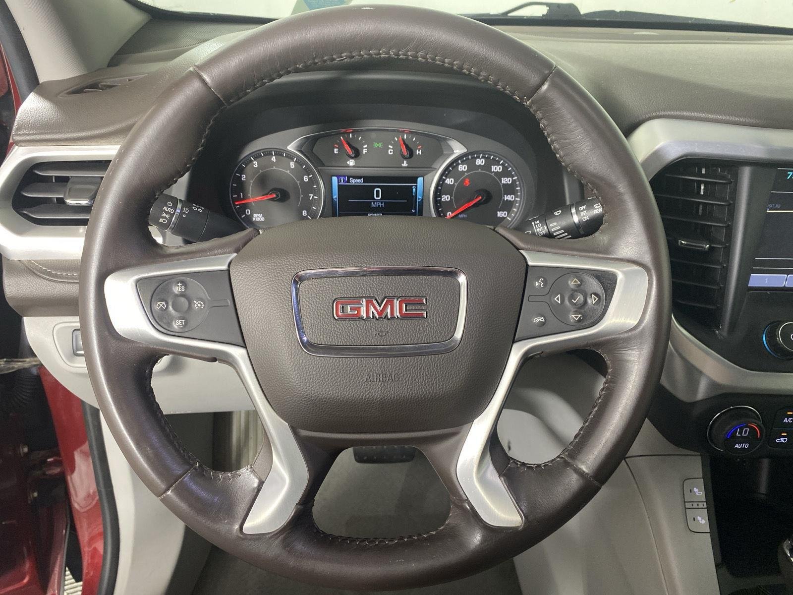Used 2017 Crimson Red Tintcoat GMC SLT image 14