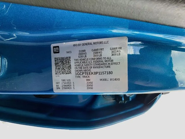 Used 2023 Blue Chevrolet Trail Boss image 31