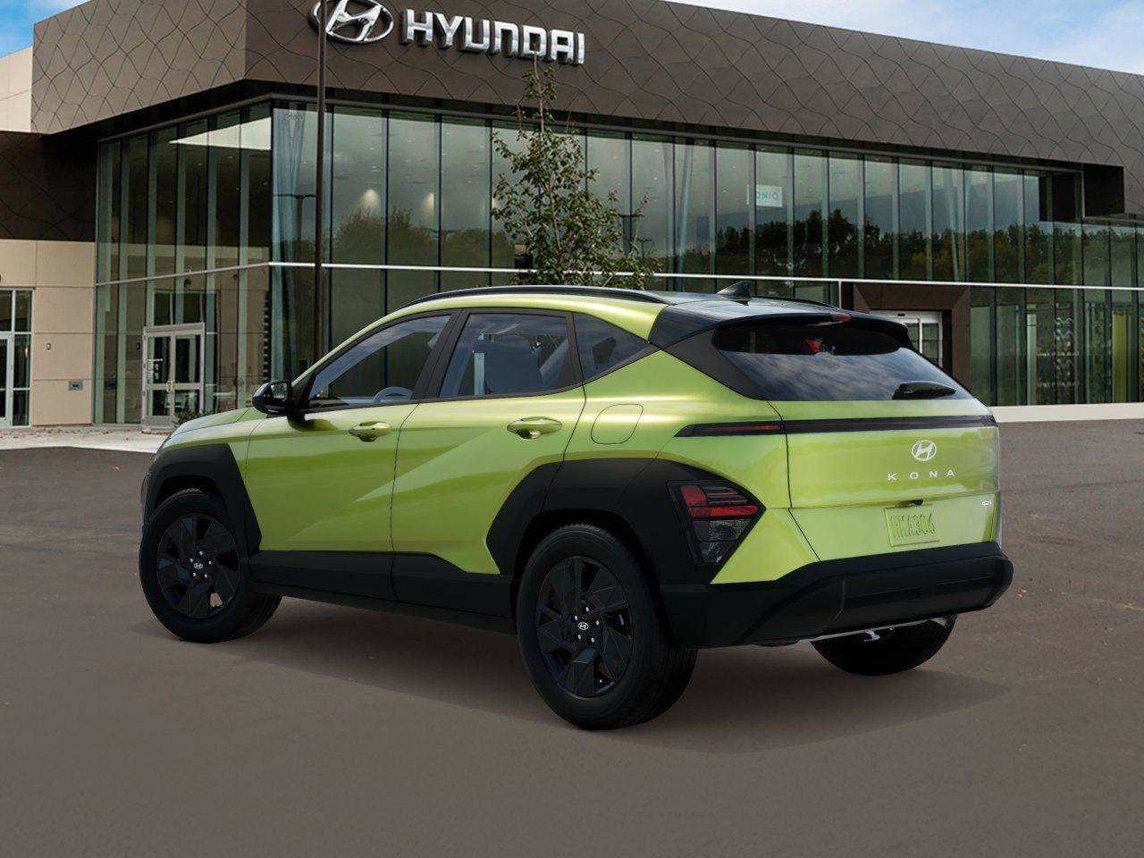 New 2027 Neoteric Yellow Hyundai SEL Sport AWD image 6