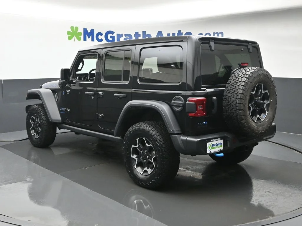Certified Used 2023 Black Jeep Rubicon 4xe image 25