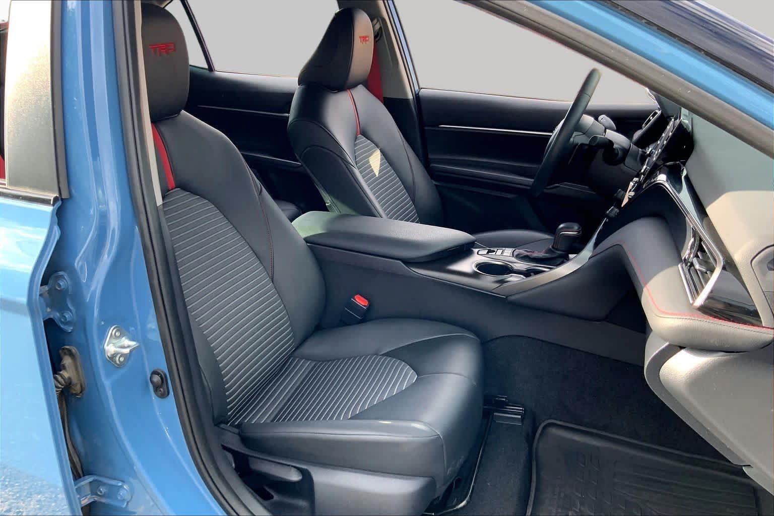 Used 2022 Cavalry Blue/Midnight Black Metallic Toyota TRD V6 image 8