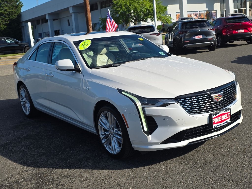 Certified Used 2023 Crystal White Tricoat Cadillac Premium Luxury image 9