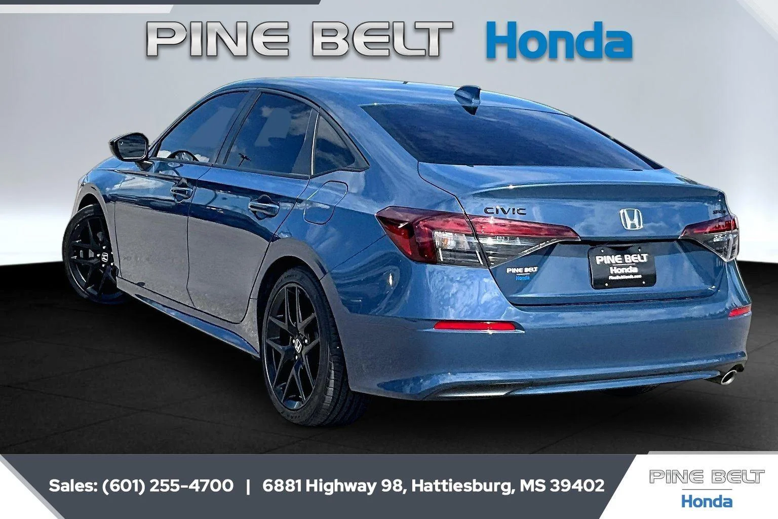 Certified Used 2026 Blue Lagoon Pearl Honda 2WD SPORT image 2
