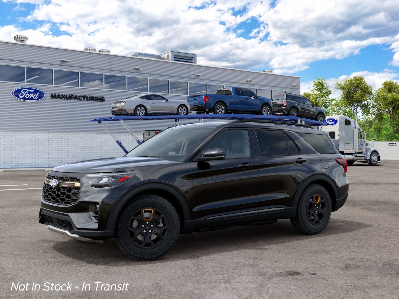 New 2027 Agate Black Metallic Ford Tremor® image 1