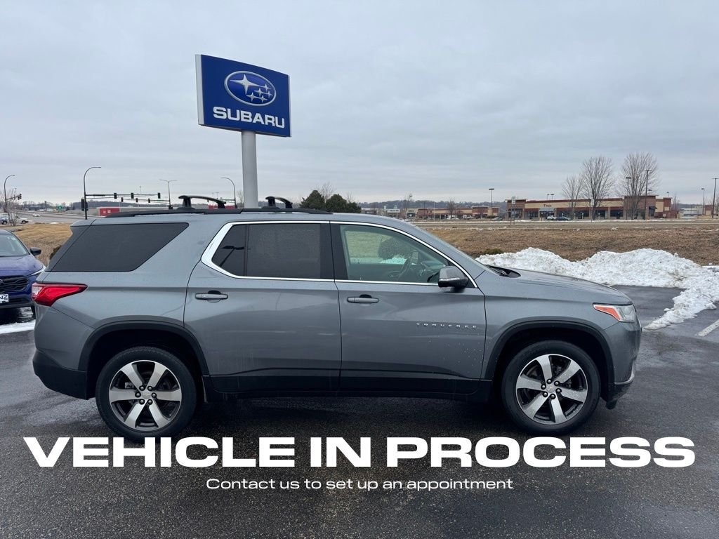 Used 2021 Chevrolet Traverse 3LT with VIN 1GNEVHKW0MJ217756 for sale in Rochester, Minnesota