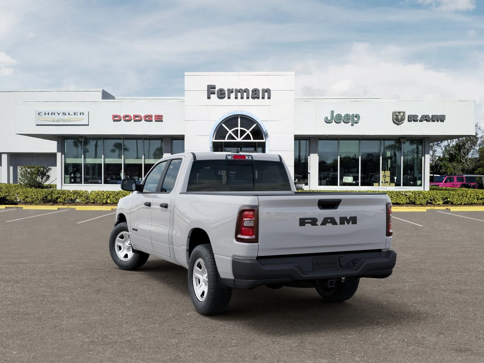 New 2026 Bright White Clear-Coat Exterior Paint RAM Tradesman image 4