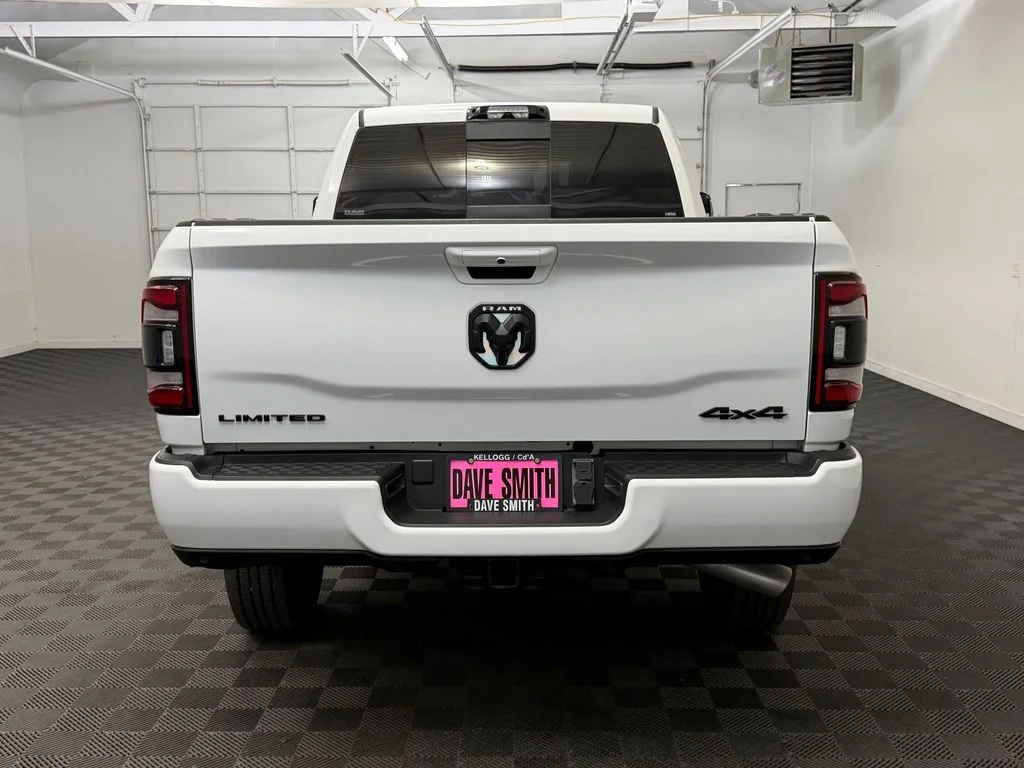 Used 2021 Bright White Clearcoat Ram Limited image 10