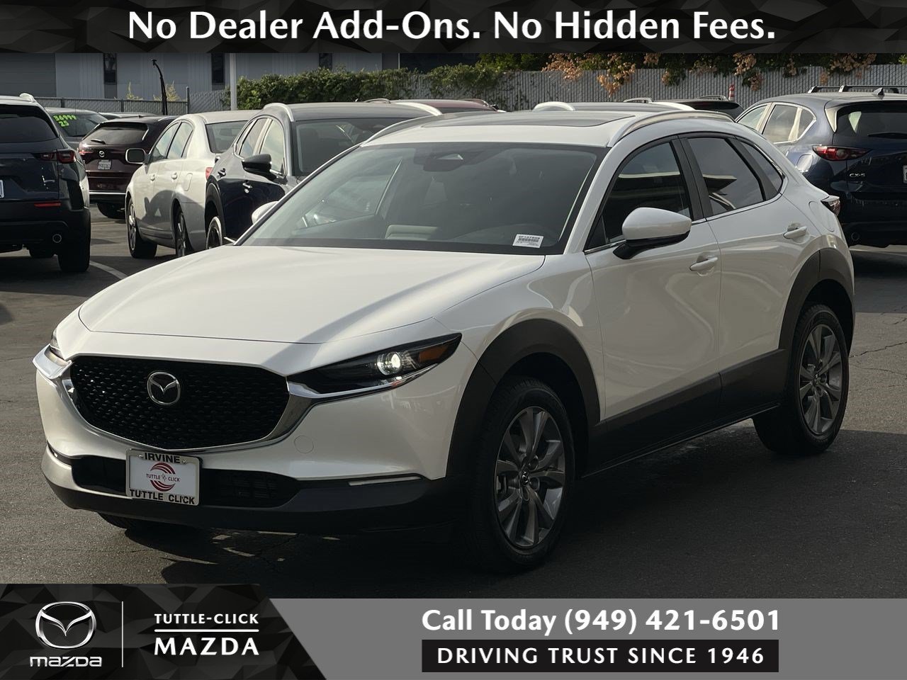 Used 2025 Snowflake White Pearl Mica Mazda 2.5 S Preferred Package image 12