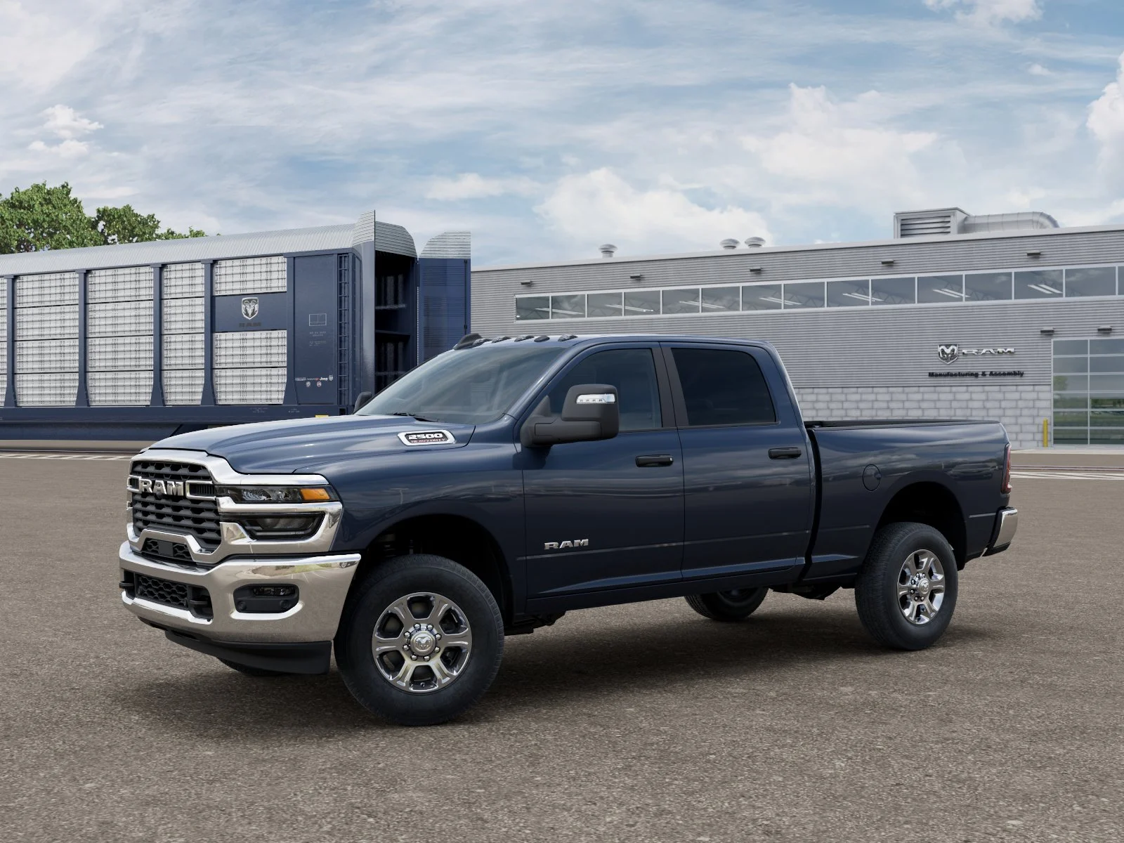 New 2026 Forged Blue Metallic RAM Big Horn image 1