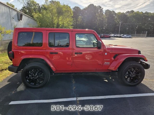 Used 2024 Red Jeep Sahara 4xe image 4