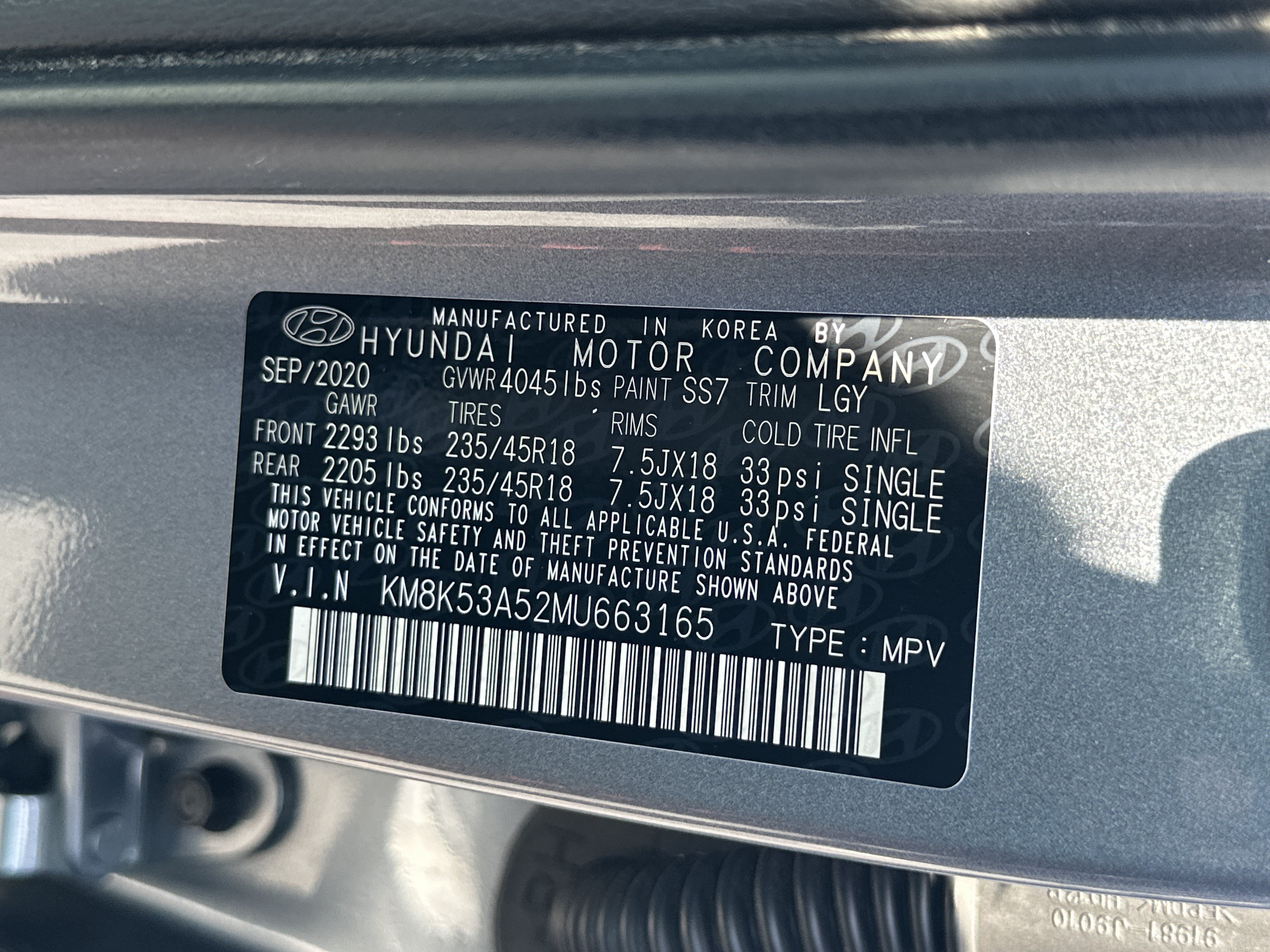 Used 2021 Sonic Silver Hyundai Ultimate image 38