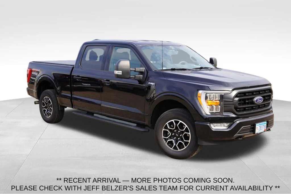 Used 2022 Black Ford XLT image 1