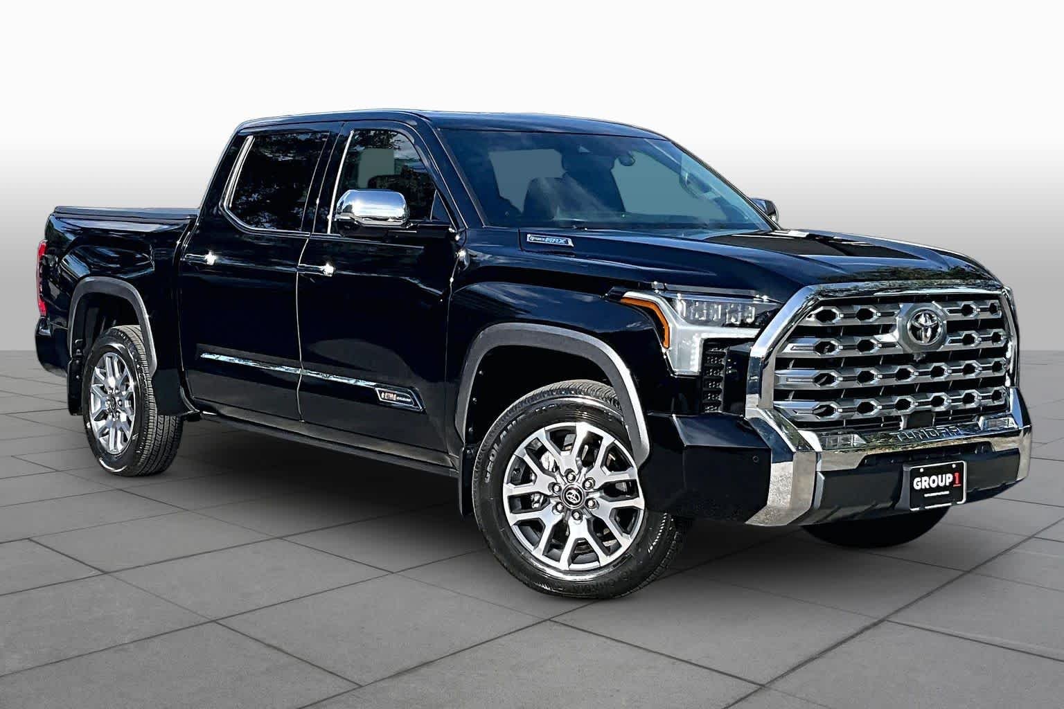 Used 2025 Midnight Black Metallic Toyota 1794 Edition Hybrid image 3