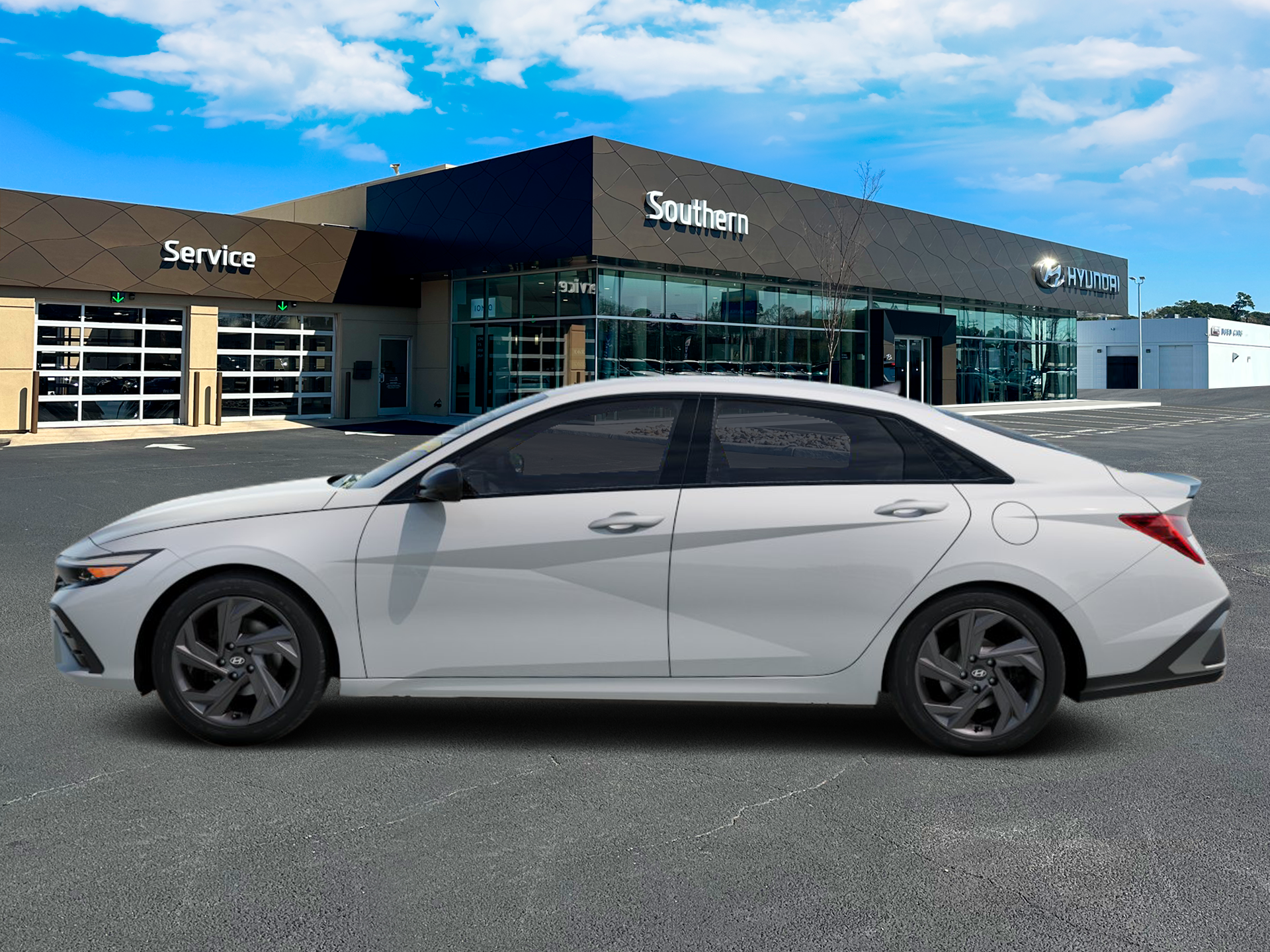 New 2026 White Hyundai SEL Sport Plus image 3