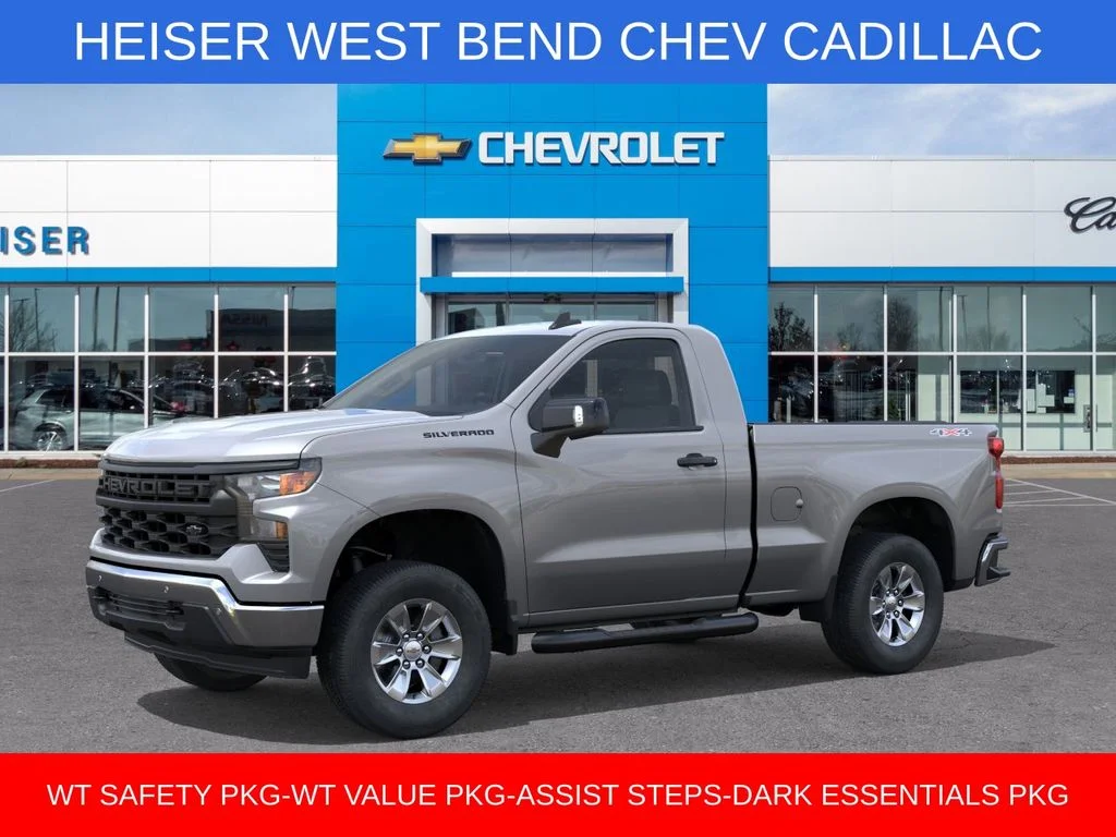 New 2025 Gray Chevrolet WT image 2