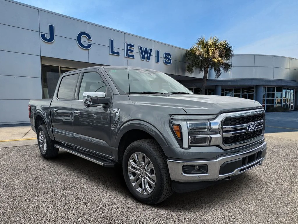 New 2026 Carbonized Gray Metallic Ford Lariat image 1