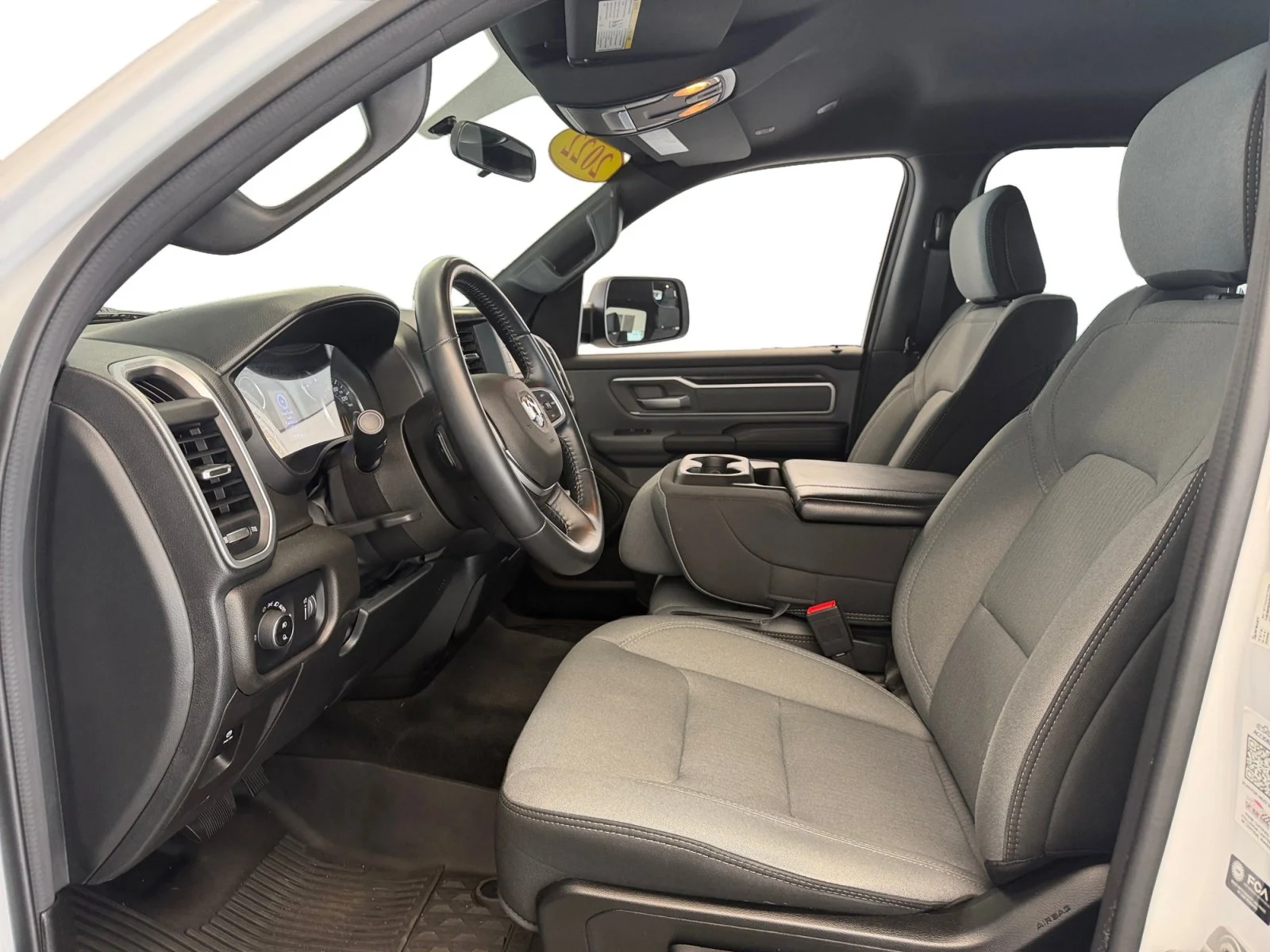 Used 2022 Bright White Clearcoat Ram Big Horn image 8