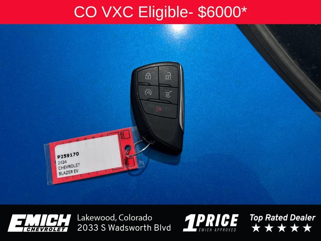 Used 2024 Riptide Blue Metallic Chevrolet LT image 26