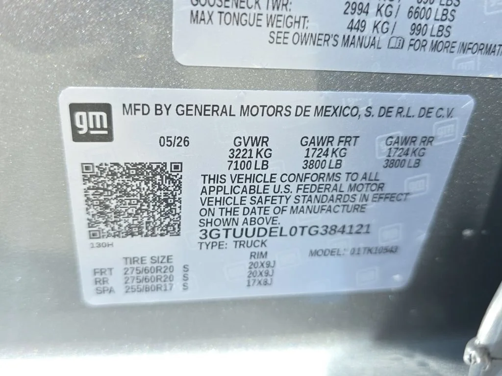 New 2026 Sterling Metallic GMC SLT image 21