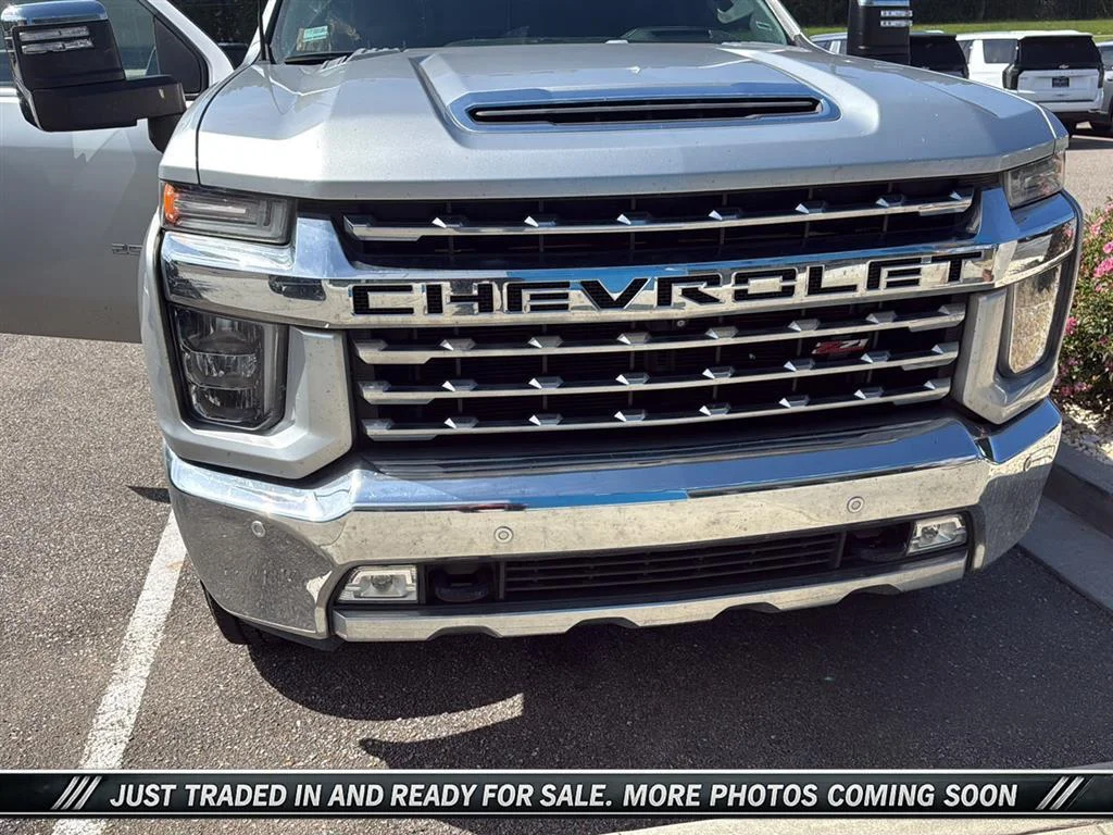 Used 2020 SILVER ICE METALLIC Chevrolet LTZ image 1