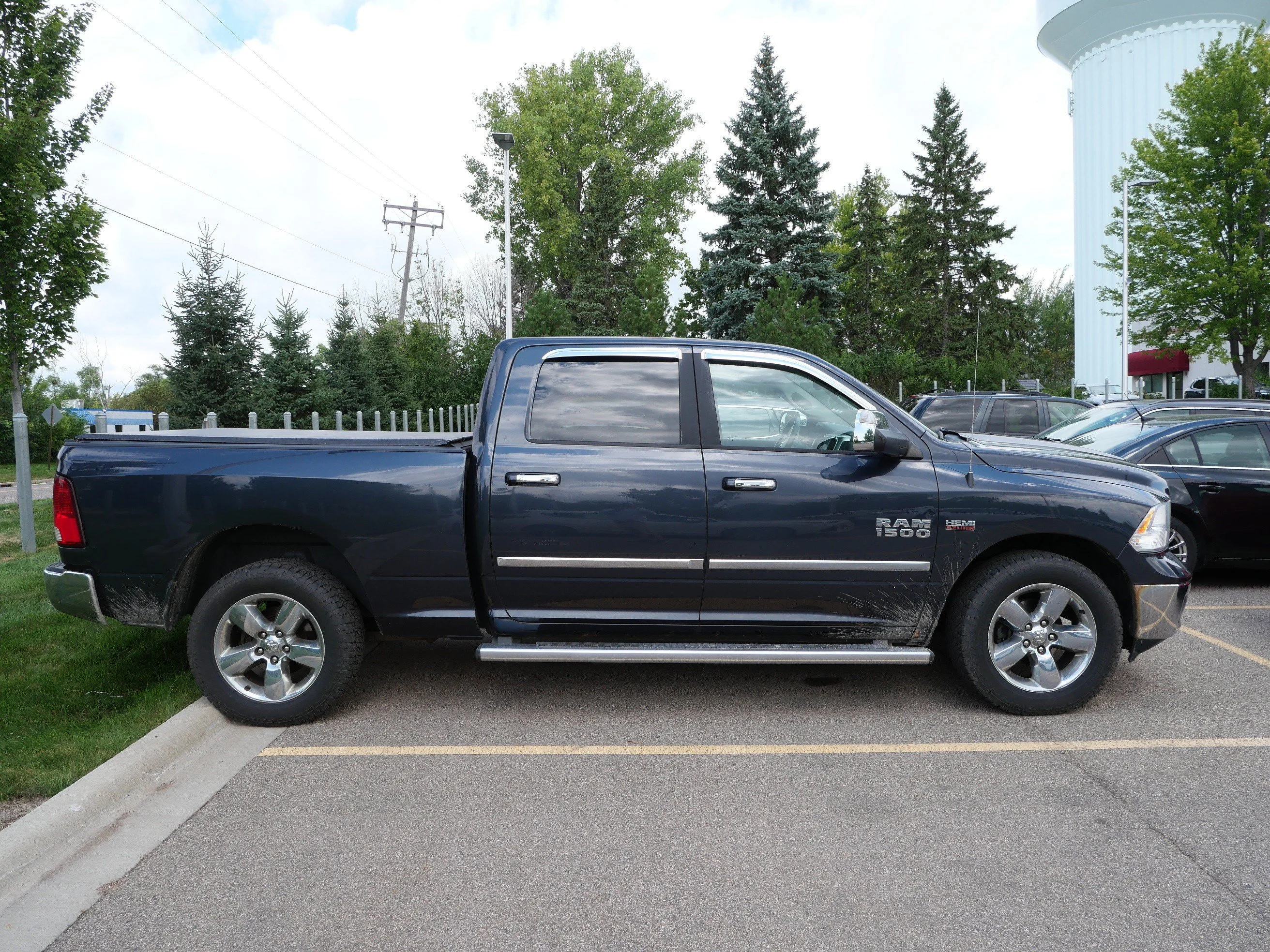 Used 2014 Maximum Steel Metallic Clearcoat Ram Big Horn image 3
