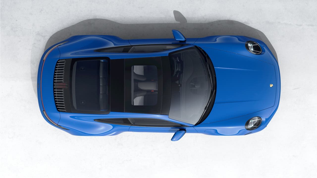 Certified Used 2022 Shark Blue Porsche Carrera image 4