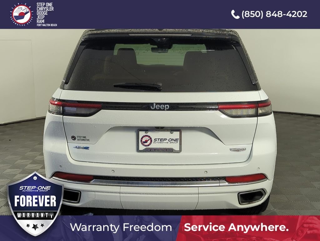 Used 2023 White Jeep Summit Reserve 4xe image 5