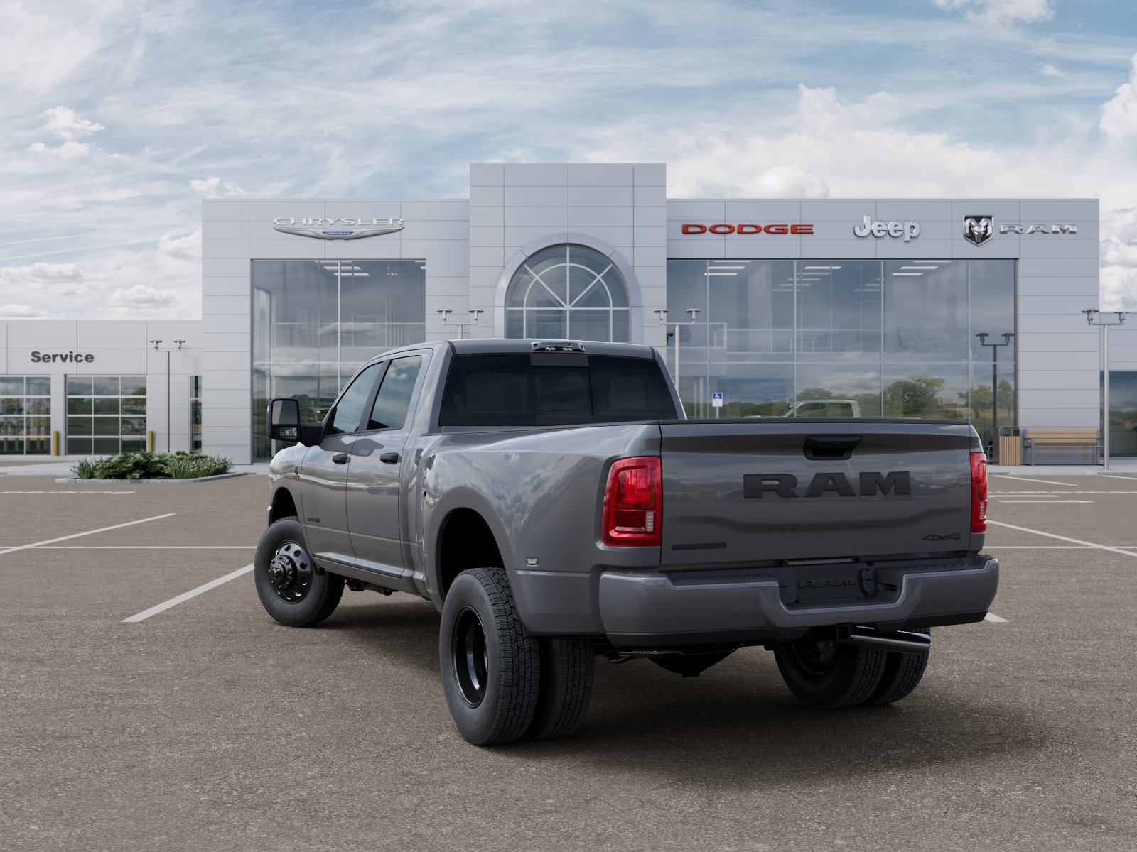 New 2026 Ceramic Gray Clearcoat RAM Big Horn image 9