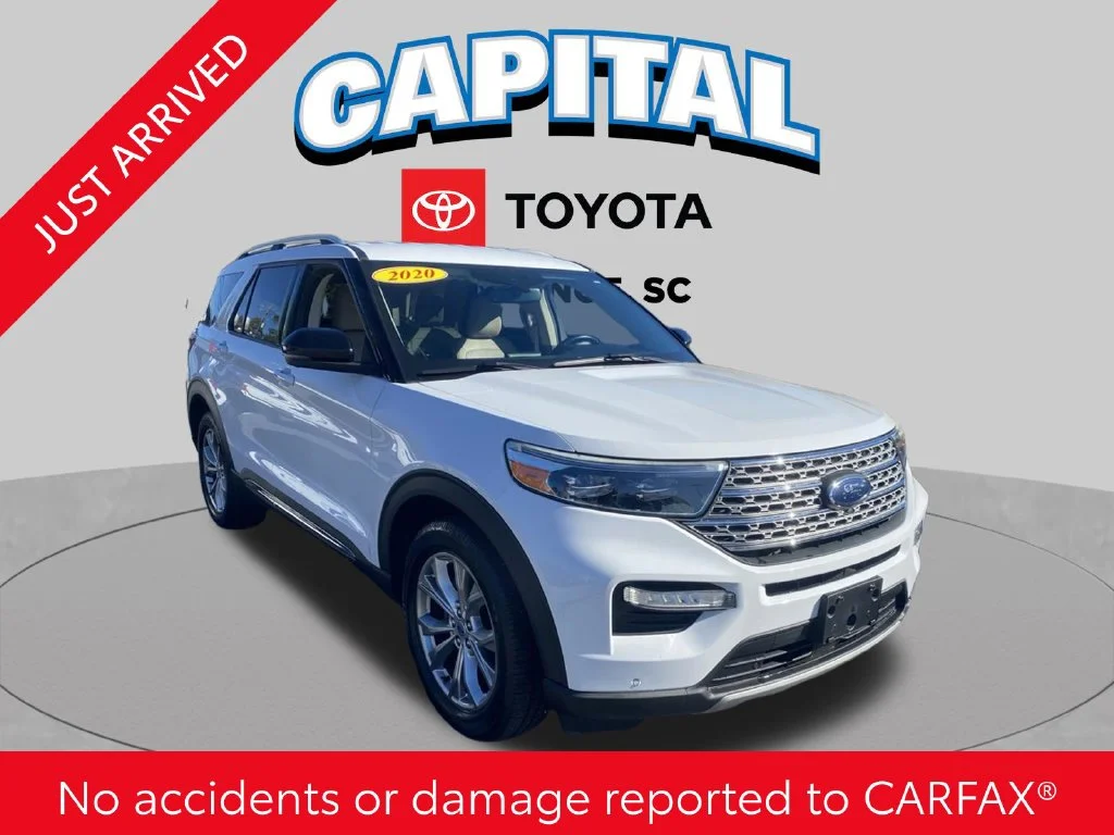 Used 2020 White Ford Limited image 1