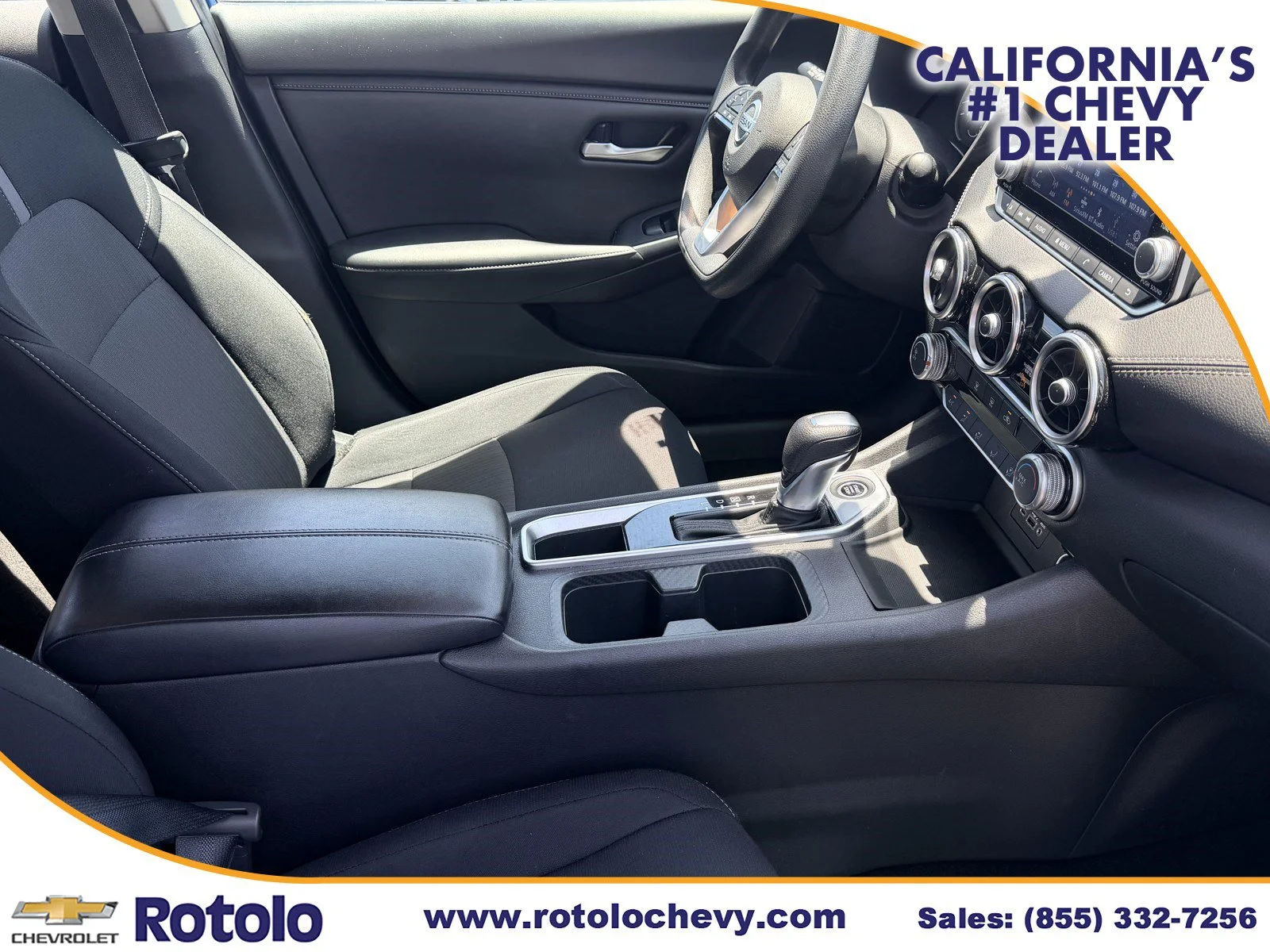 Used 2023 Electric Blue Metallic Nissan SV image 8