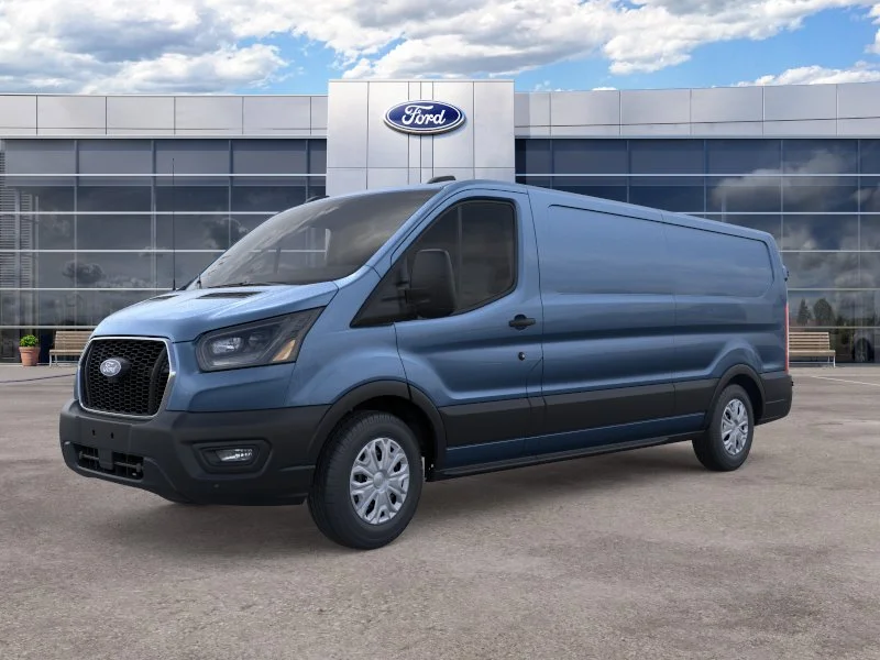 New 2026 Blue Metallic Ford Cargo Van image 1