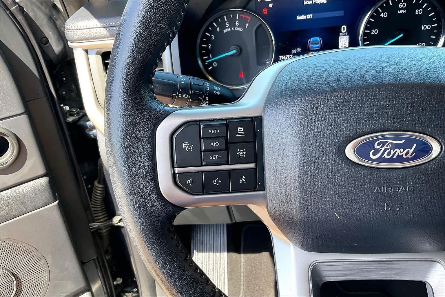 Used 2024 Stone Blue Metallic Ford XLT image 23