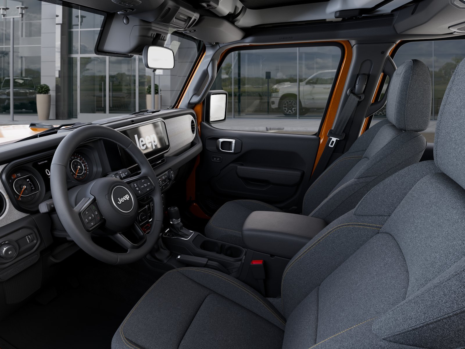 New 2026 Goldilocks Exterior Paint Jeep WRANGLER 4-DOOR WILLYS image 48