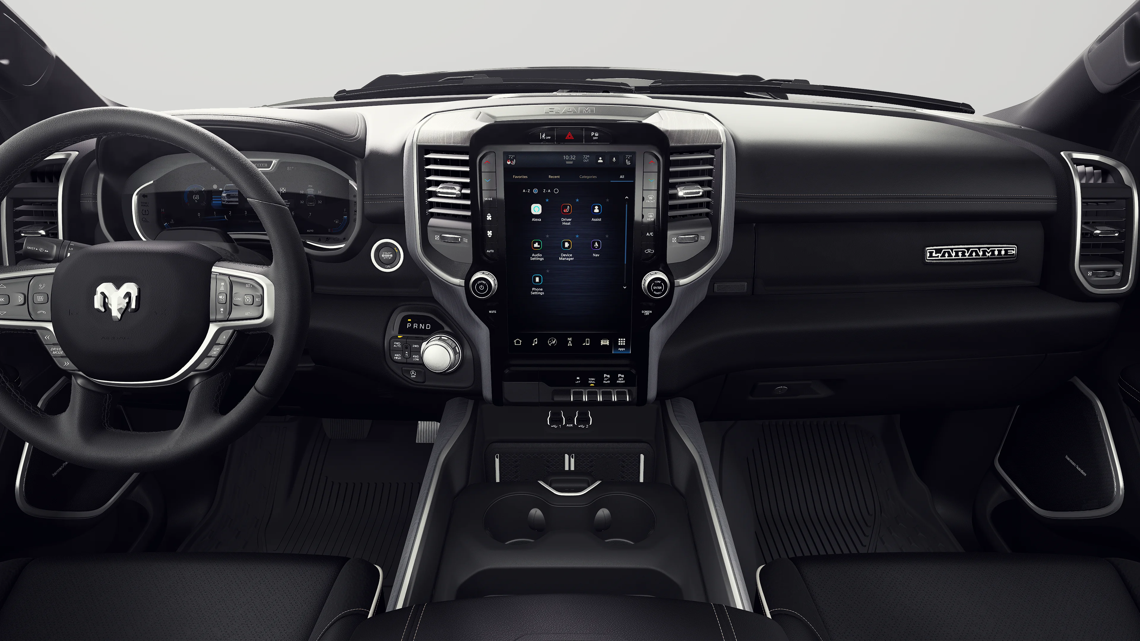 New 2027 Diamond Black Crystal Pearl-Coat Exterior Paint RAM LARAMIE image 18