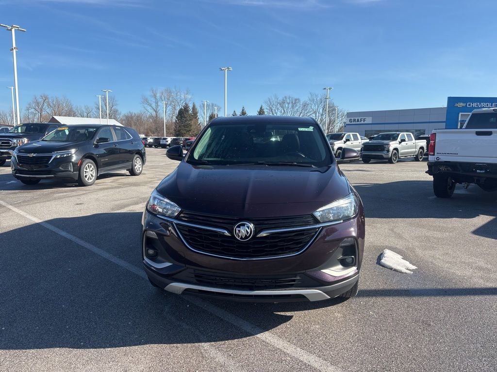 Used 2021 Buick Encore GX Preferred with VIN KL4MMBS2XMB105472 for sale in Michigan City, IN