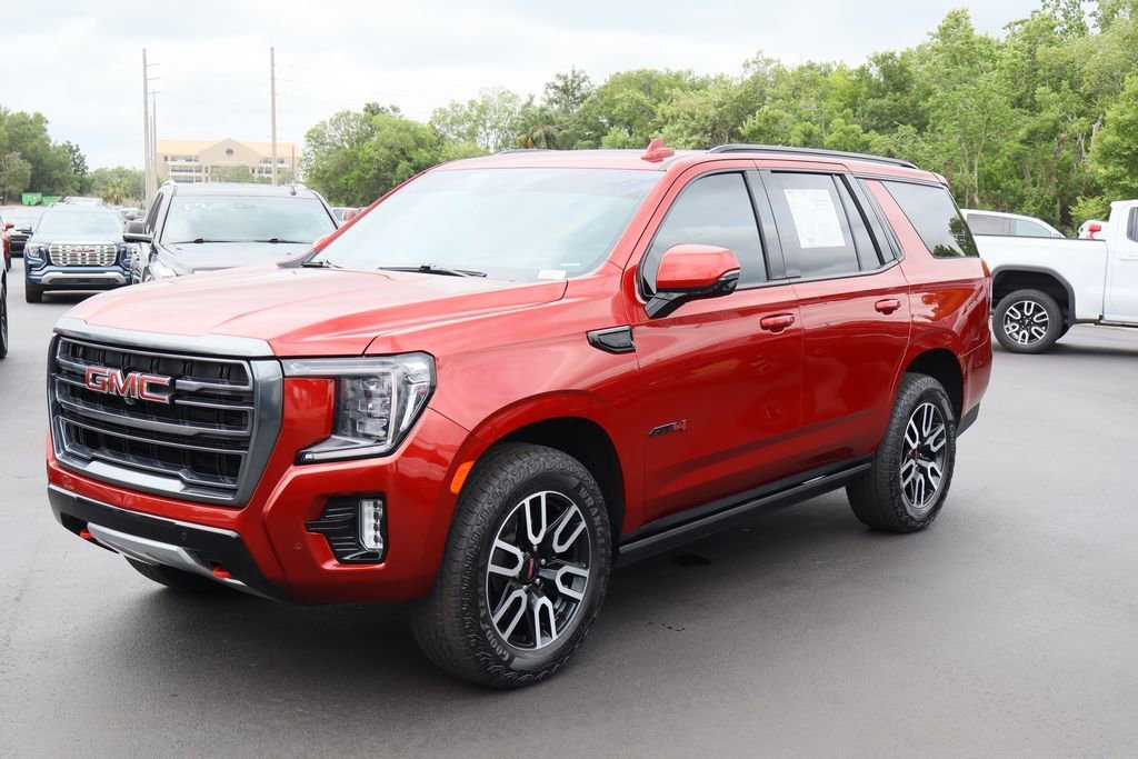 Used 2023 Volcanic Red Tintcoat GMC AT4 image 5