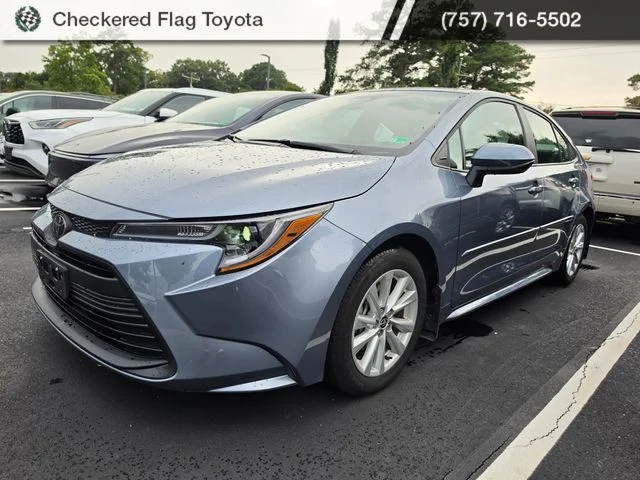 Certified Used 2025 Celestite Toyota LE image 1