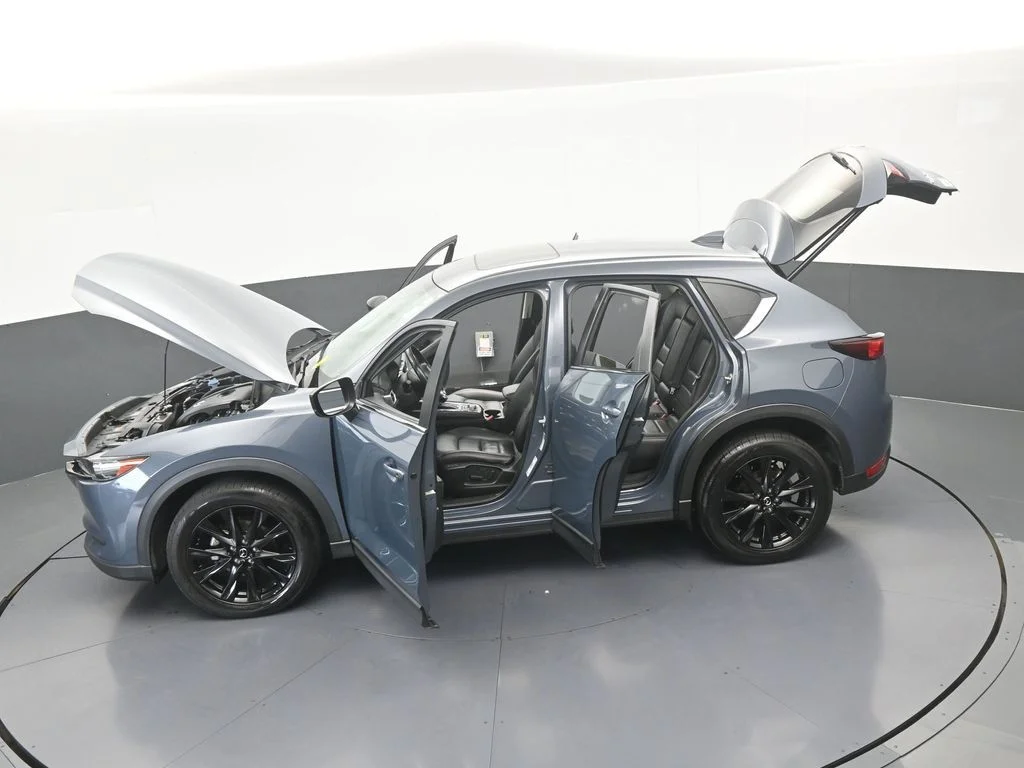Used 2021 Polymetal Gray Mazda Carbon Edition image 68