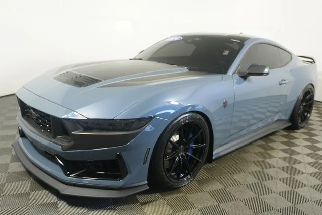 Used 2024 Vapor Blue Metallic Ford Dark Horse image 7