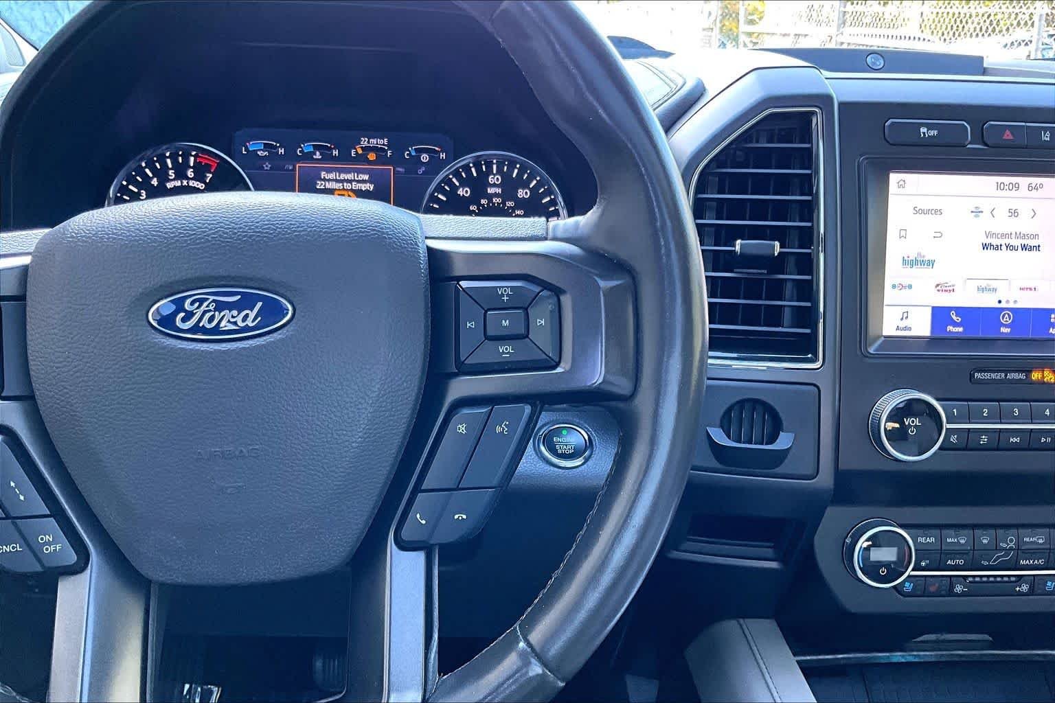 Used 2021 Star White Metallic Tri-Coat Ford Limited image 25