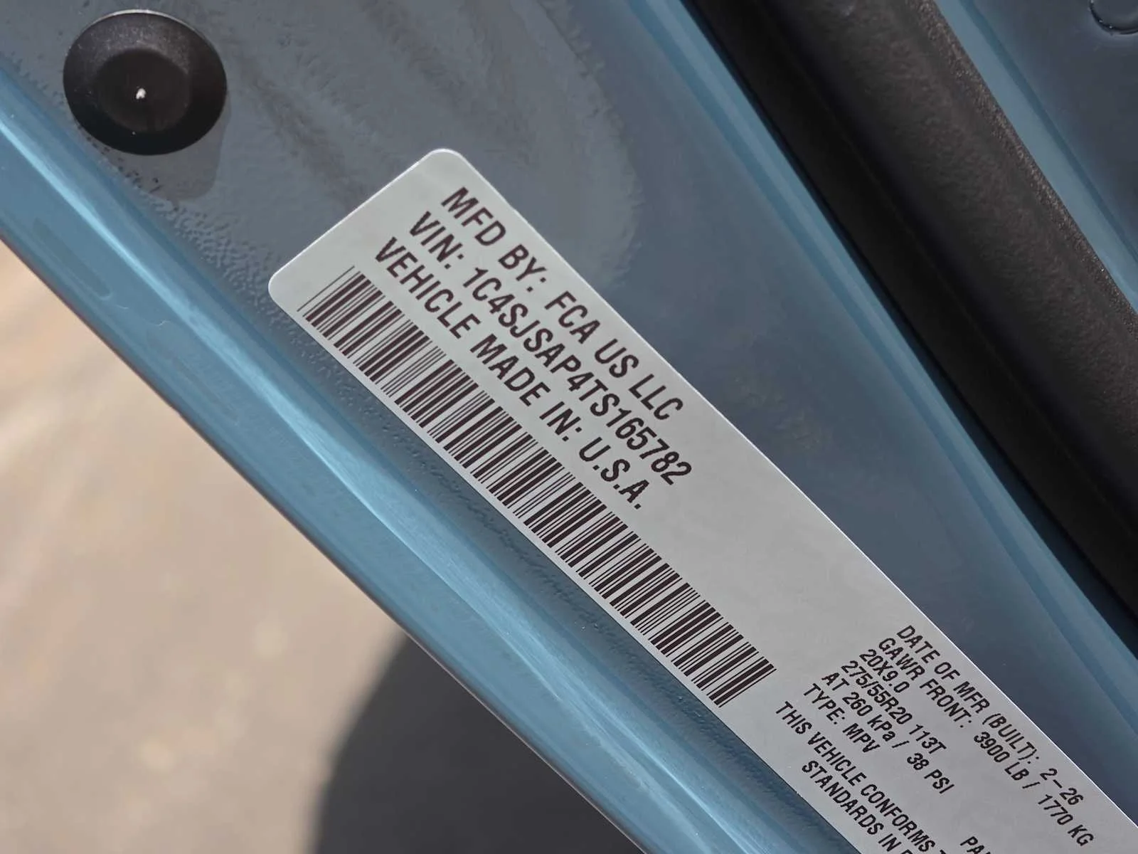 New 2026 Steel Blue Exterior Paint Jeep  image 25