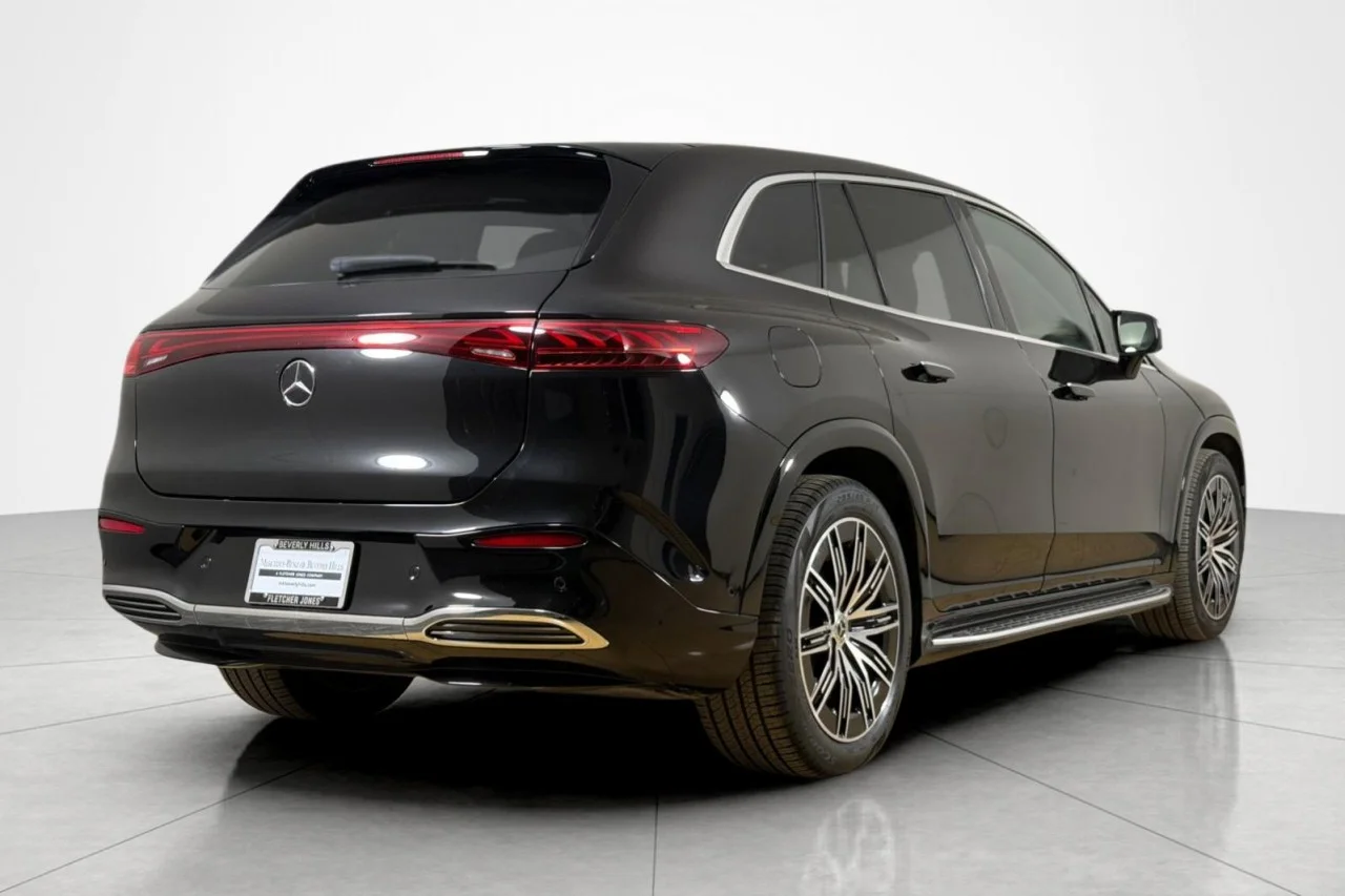Used 2024 Obsidian Black Metallic Mercedes-Benz EQS 450+ image 5
