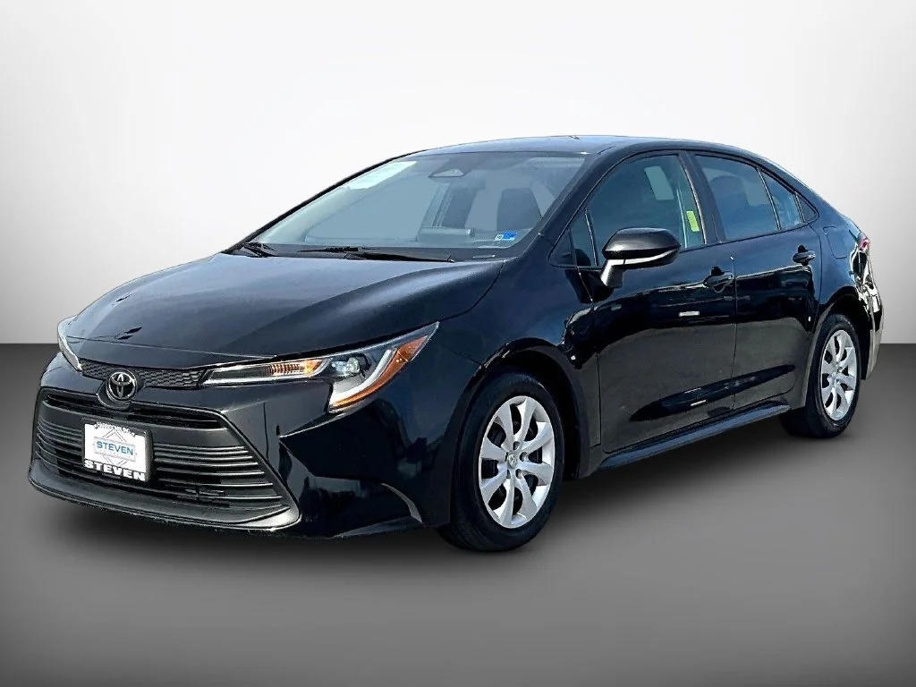 Used 2024 Black Toyota LE image 3