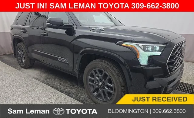 Used 2025 Black Toyota Platinum image 1