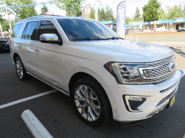 Used 2019 White Platinum Metallic Tri-Coat Ford Platinum image 6