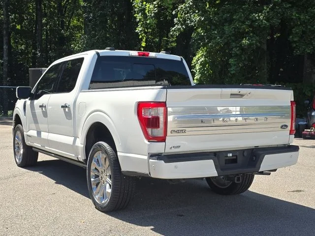 Certified Used 2021 White Ford Limited image 3