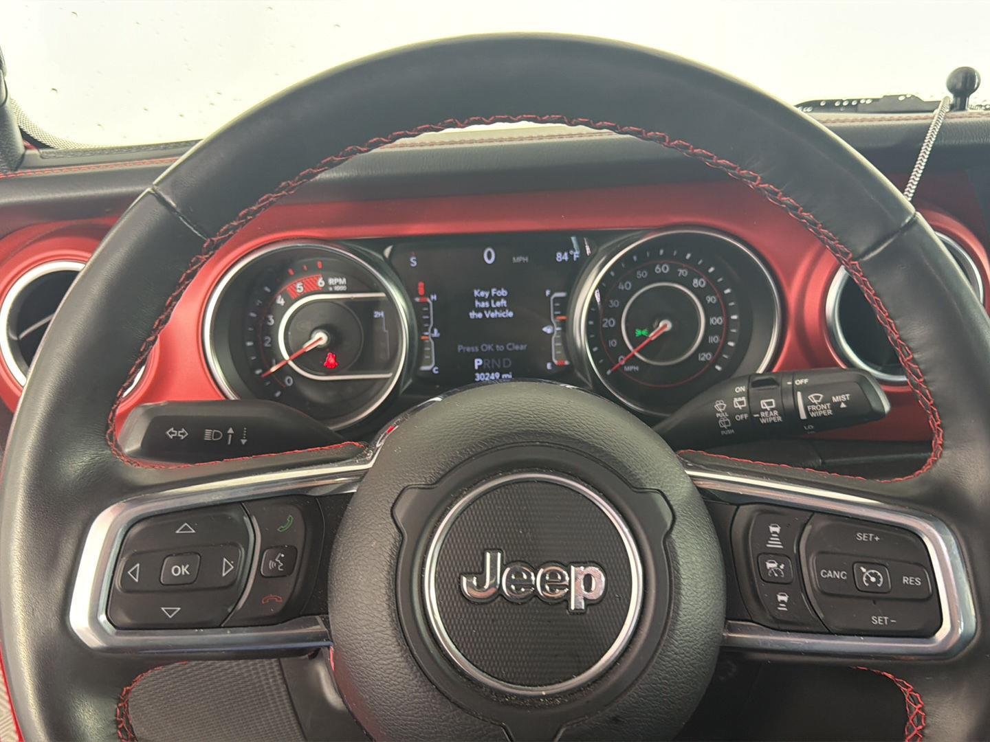 Used 2022 Firecracker Red Clearcoat Jeep Unlimited Rubicon image 8