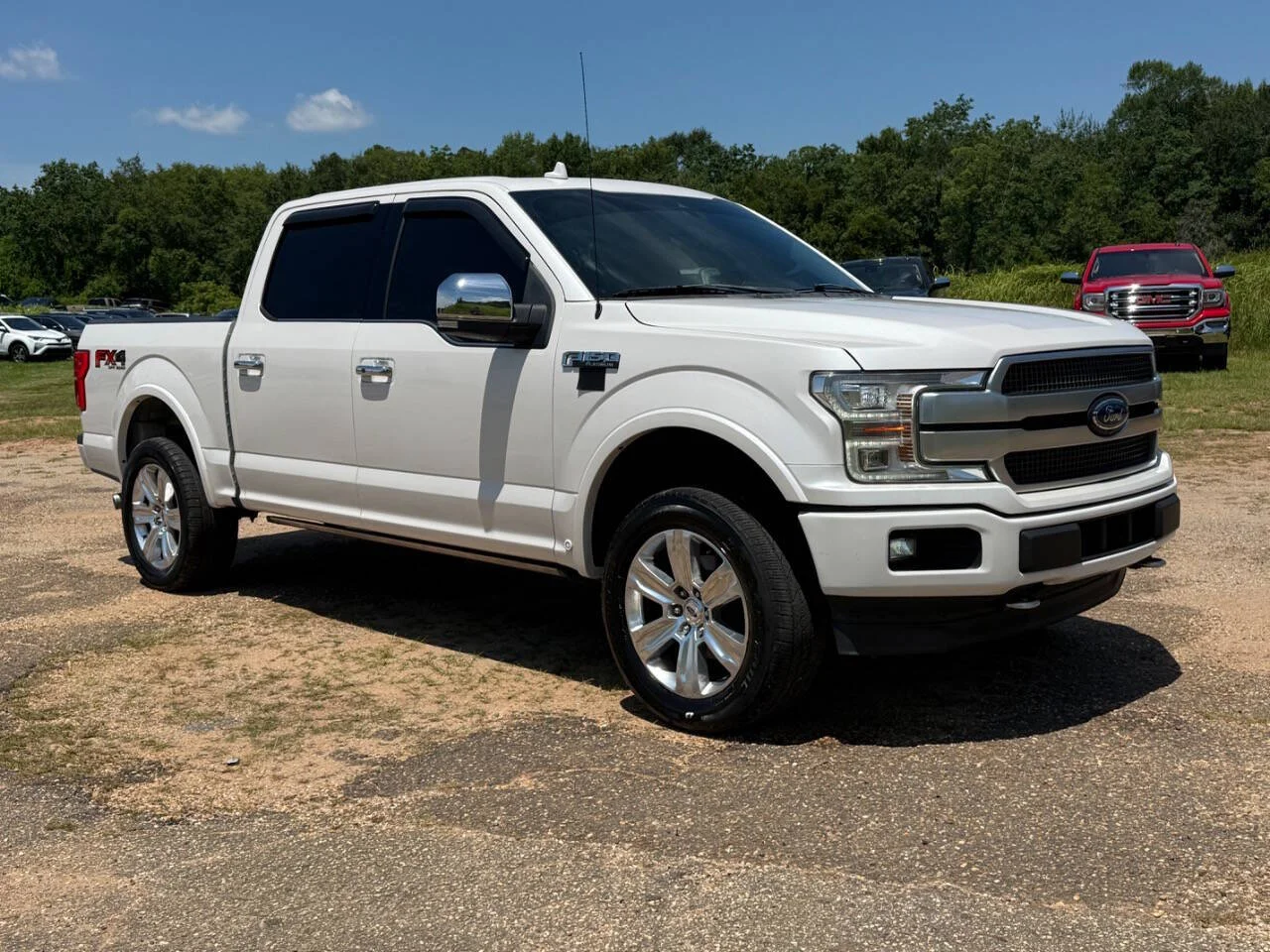 Used 2018 White Ford Platinum 4x4 4dr SuperCrew 5.5 ft. SB image 7